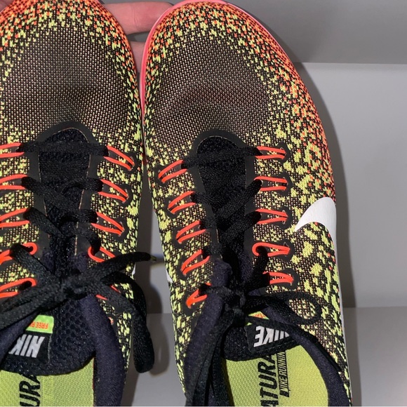 Nike Womens Free Rn Distance Multicolor Running Shoes - Picture 3 of 5